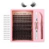 Diy Single Tuft False Eyelashes Natural Dense Mixed Segmented 8-18Mm Eyelashes