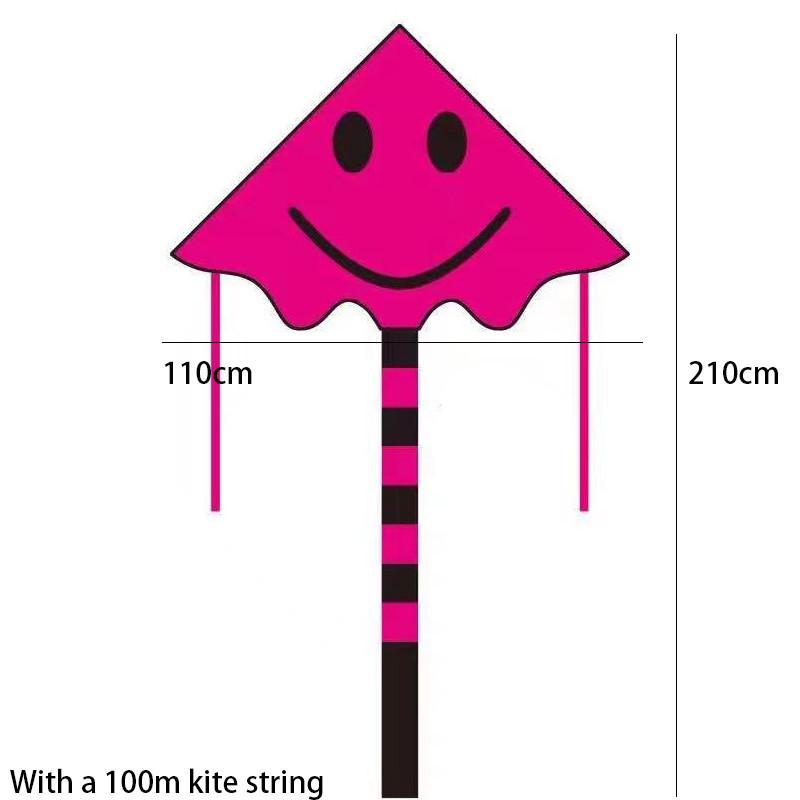 Weifang Lucky Kite Factory Direct Sales Cartoon Kite For Children And Adults розовый