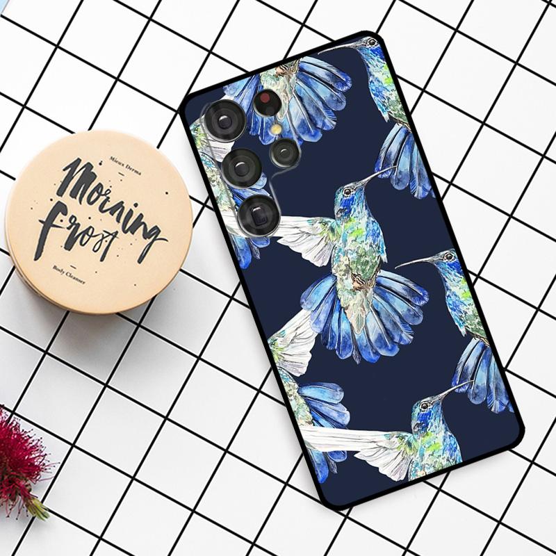 Hummingbird Case For Samsung Galaxy S25 Ultra S23 S22 S21 S20 S24 Ultra S9 S10 Plus S25 FE Phone Cover