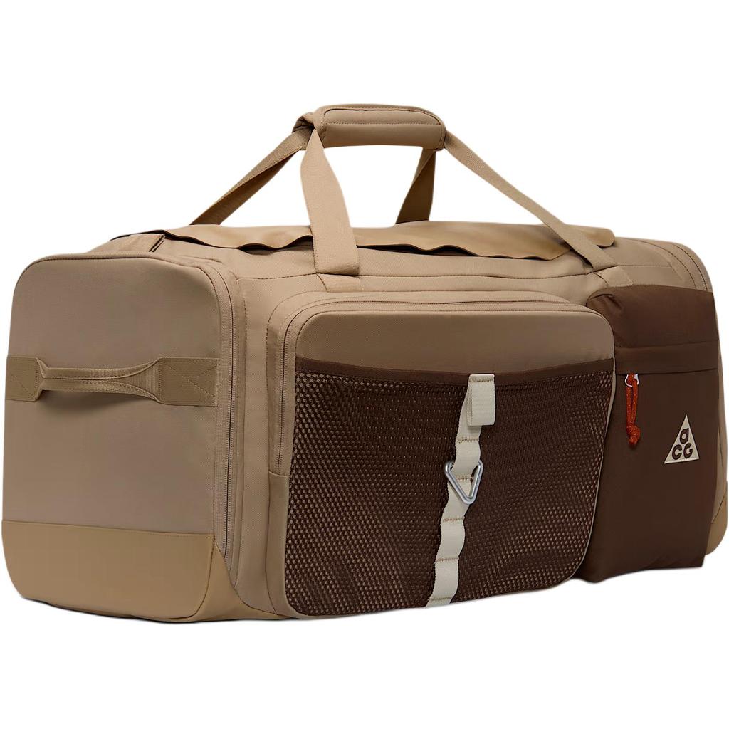 Nike ACG 53L Fabric Travel Bag Unisex Apricot Tea & Woody Brown & Light Khaki HJ8185-297