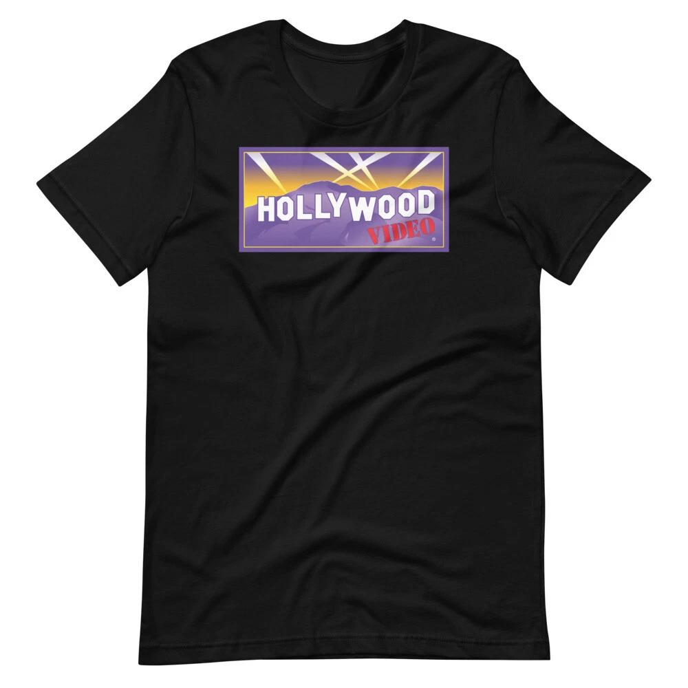 HOLLYWOOD VIDEO VHS Rental Store Graphic Tee Shirt Unisex t-shirt M