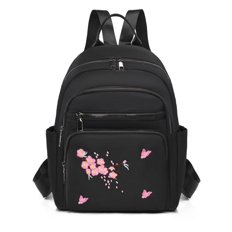 

Легкий и модный женский рюкзак Повседневный дорожный рюкзак для компьютера большой вместимости чёрный