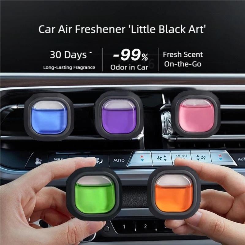 Car Vent Clip Mount Air Freshener for Long Lasting Freshness and Odor Elimination Using Liquid Essential Oil