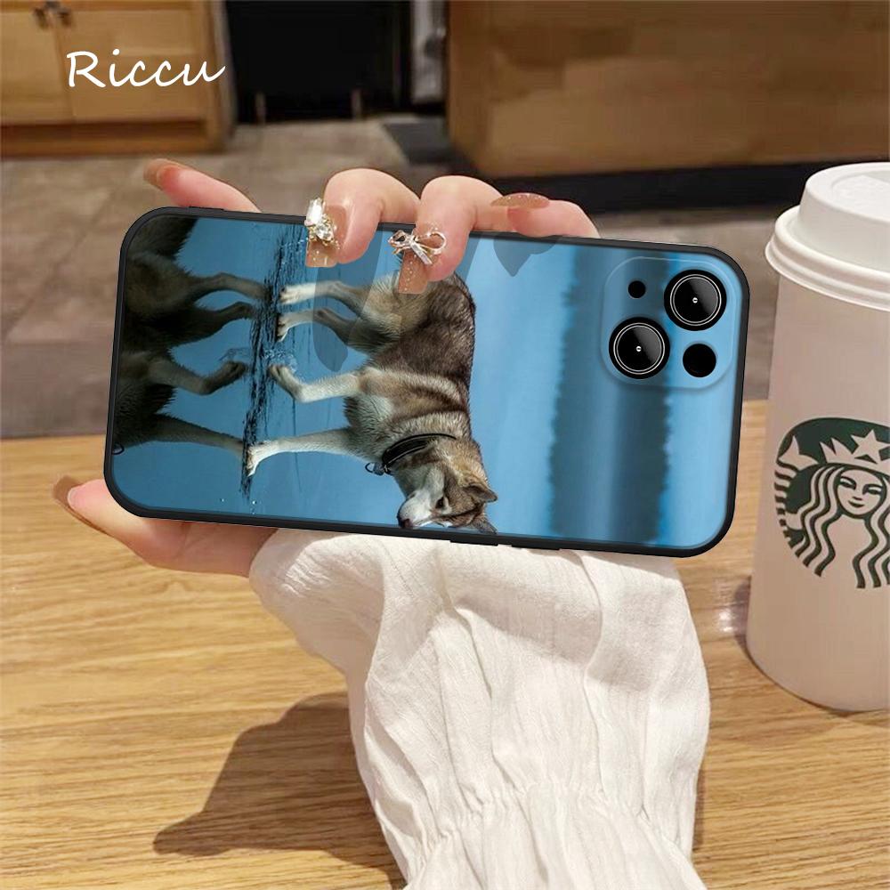 FOR IPhone Cute Alaskan Dog Phone Case FOR IPhone 14 11 12 Pro 8 7 Plus SE X Pro 14 MAX 12 13 MINI XR XS Iphone 14 Phone Covers