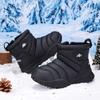 Winter Children's Fashionable Warm Cotton Shoes Outdoor Casual High Top Snow Boots Cotton Boots 26-37