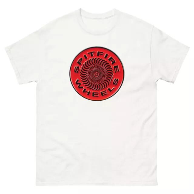 Spitfire Wheels skate THE END retro skateboarding t shirt design Unisex T-Shirt XXXL