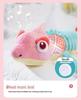 Sozzy Chameleon Baby Height Chart & Soothing Plush Toy, 0-1 Year Old Educational Doll
