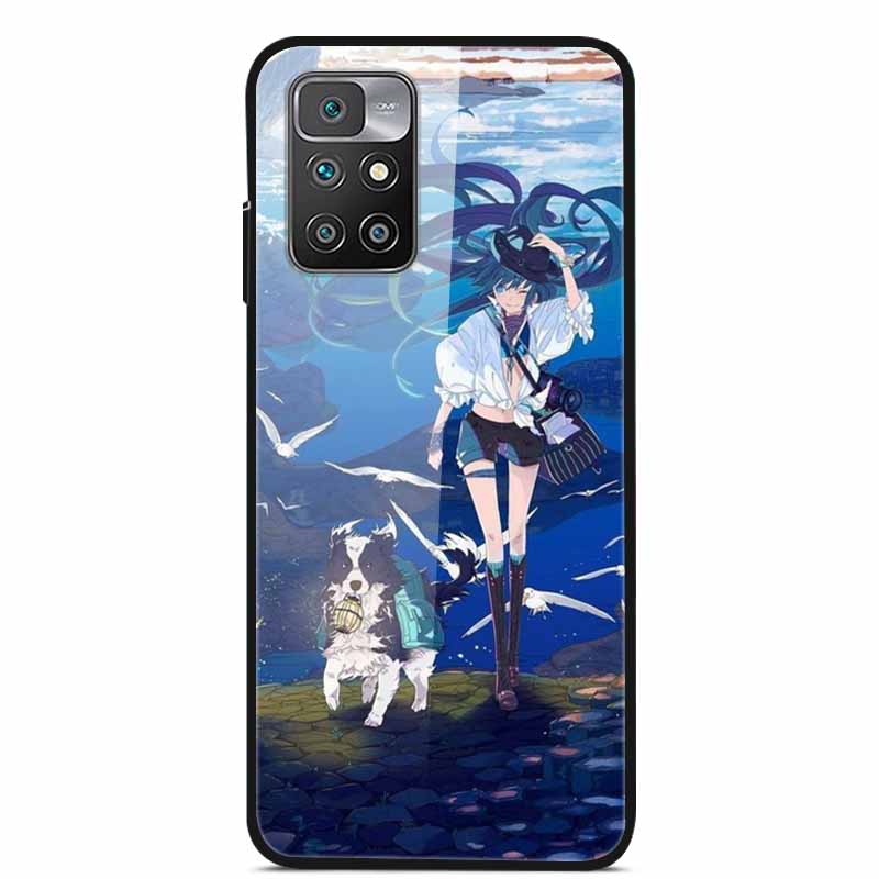 For Redmi Note 10 Pro Cases Note10T Tempered Glass Hard Back Cover for Xiaomi Redmi Note 10 5G / Note 10T Phone Case Capa Fundas