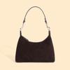 Store skuldervesker i ekte skinn til armhuler for kvinner, vinterdesigner, crossbody-vesker for kvinner, håndvesker