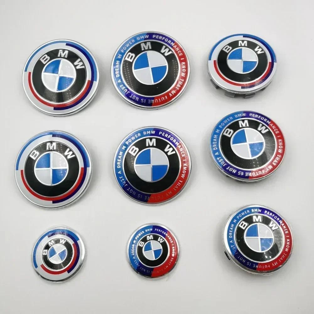 Für BMW Frontklappenemblem Für BMW Rennstrecke schwarz weißes Logo 82mm Frontklappenemblem für BMW Rennstrecke Schwarz Weißes Logo 74mm Re
