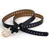 Leather Belt Vintage Women Versatile Decorative Waistband Casual Jeans Strap