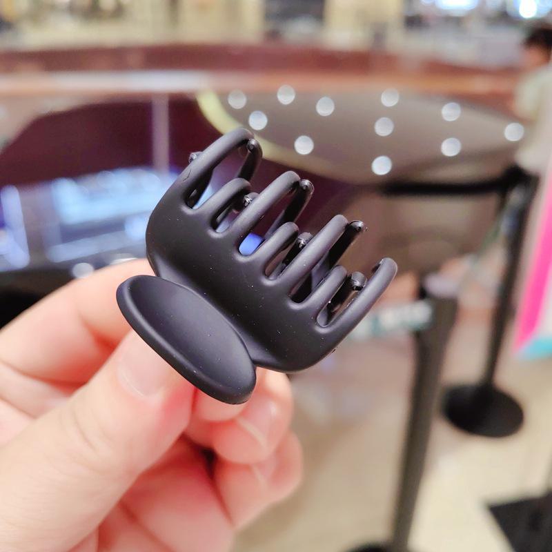 

Заколка для волос Anti-Droop High Ponytail - женский аксессуар для волос на затылке Matte 4cm чёрный