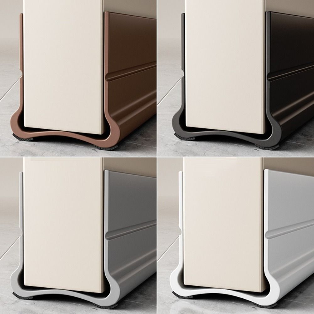 Self-adhesive Door Draft Stopper Noise Reduction Blocker Professional Draught Excluder  Living Room