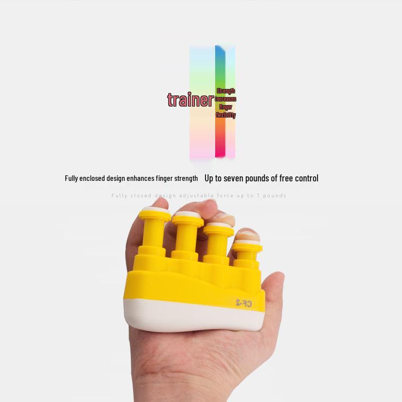 Piano & Guitar Finger Strength Trainer – Guzheng Finger Exerciser & Grip Strengthener