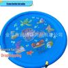 Dolphin Two-Color PVC Outdoor Sprinkler Pool Pad