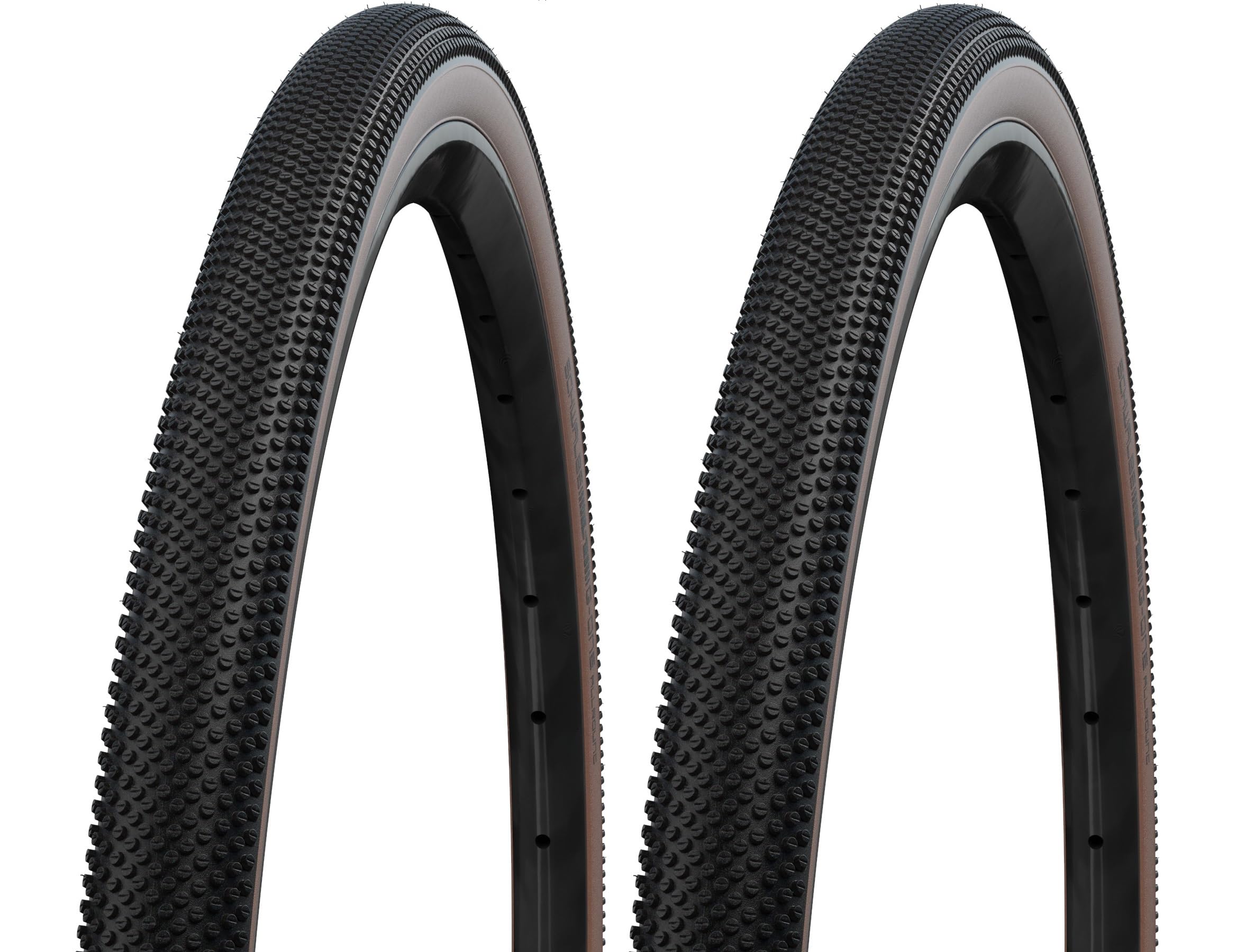 

Набор из 2 покрышек SCHWALBE ALLROUND 700c Tubeless Easy Performance Line ADDIX Bronze G-ONE (ТЛЭ) (700x45c(45-622), Боковая стенка) [Элемент]