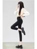 2025 Women's Petite High Waist Elastic Skinny Cropped Jeans