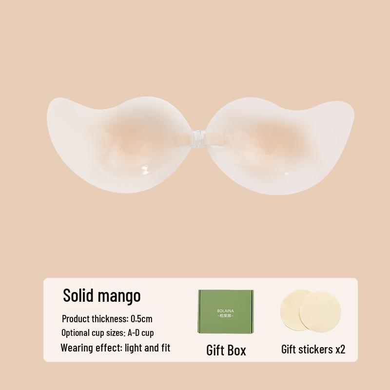 Mango Silicone Nipple Covers for Small Busts – Ideal for Wedding Dresses & Invisible Bras