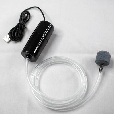 Ultratiché přenosné kyslíkové čerpadlo s USB pro akvária a rybí nádrže