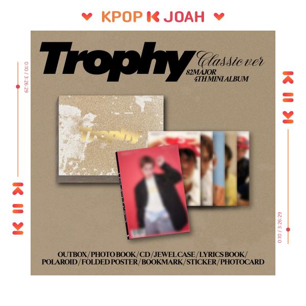 (Classic Ver.) 82MAJOR [Trophy] 4th Mini Album