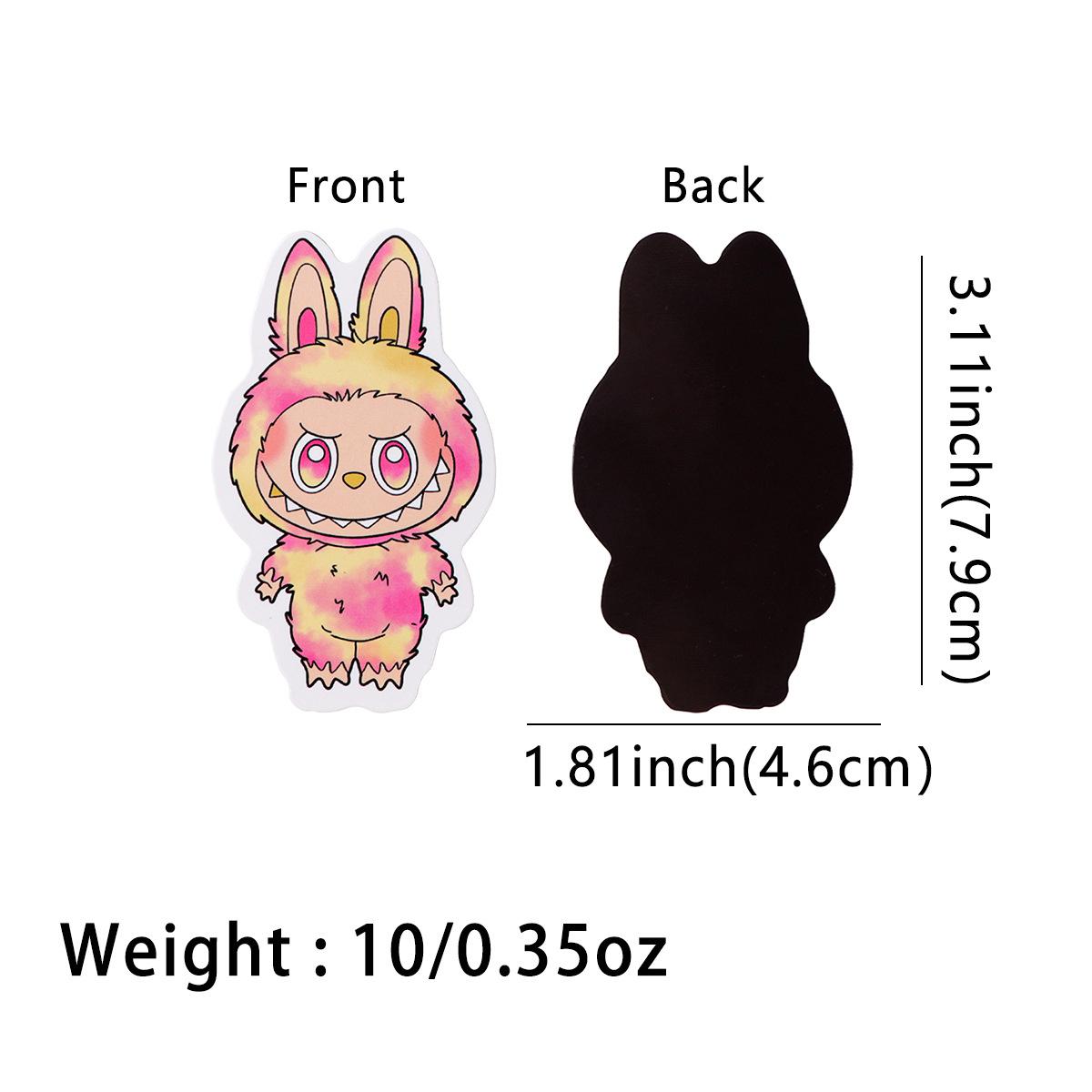 

Cartoon Labubu Fridge Magnet Cute Creative Magnetic Sticker for Home Kitchen Decor