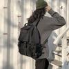 School Bag Female Korean Version High School Harajuku College Student Ins Backpack Large Capacity Backpack Male