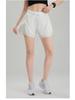 Women's Quick-Dry High-Waist Summer Running Shorts - Breathable, Loose, Anti-Exposure Fitness Pants
