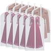 1pc PEVA Translucent Garment Covers Waterproof Clothing Storage Bags for Dust & Moisture Protection