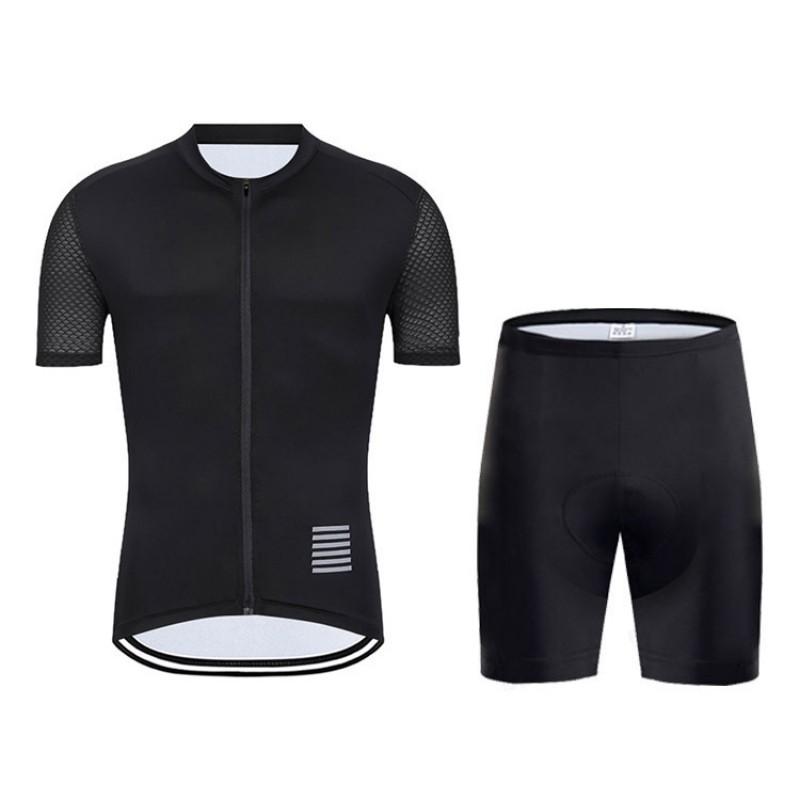 Men Women Cycling Jersey Set Breathable Quick Dry Short Sleeve Shorts Outdoor Sport Bike Riding Apparel