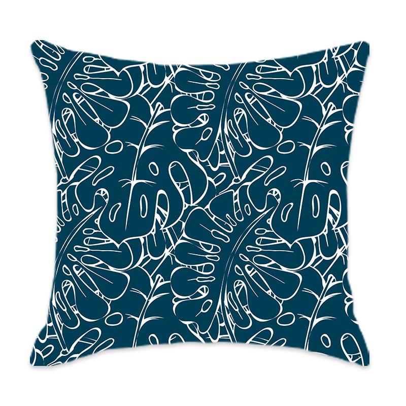 Home Pillow Floral Print Series Sofa Bedroom Leisure Pillow Floral Pattern