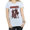 Marvel Womens/Ladies Deadpool Family Group Cotton T-Shirt