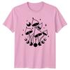 Mystical Mushroom Moon Phases Magic TShirt Boho Witch Fungi Nature Birthday