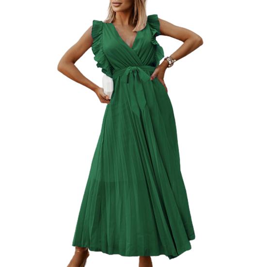 

Леди Нижние Юбки Плюс Размер Женское Платье Сплошной Цвет На Шнуровке Лето Сексуальное Длинное Платье С Большим Подолом для Банкета M зелёный