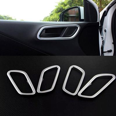 Για Honda CITY 2014 2015 2016 Χρωμιωμένο Εσωτερικό Κάλυμμα Λεκάνης Χειρολαβής Εσωτερικής Πόρτας Πλαίσιο Στήριξης Διακοσμητικό Περίγραμμα Ματ