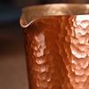 Vintage Pure Copper Moscow Mule Mug Engraved Flower Durable Coppery Beer 200ml Mugs Coffee Mug Milk Cup Weave Handle Drinkware