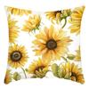 New Pillowcase Green Plant Letter Print Pillowcase Sunflower Print Pillowcase Home Sofa
