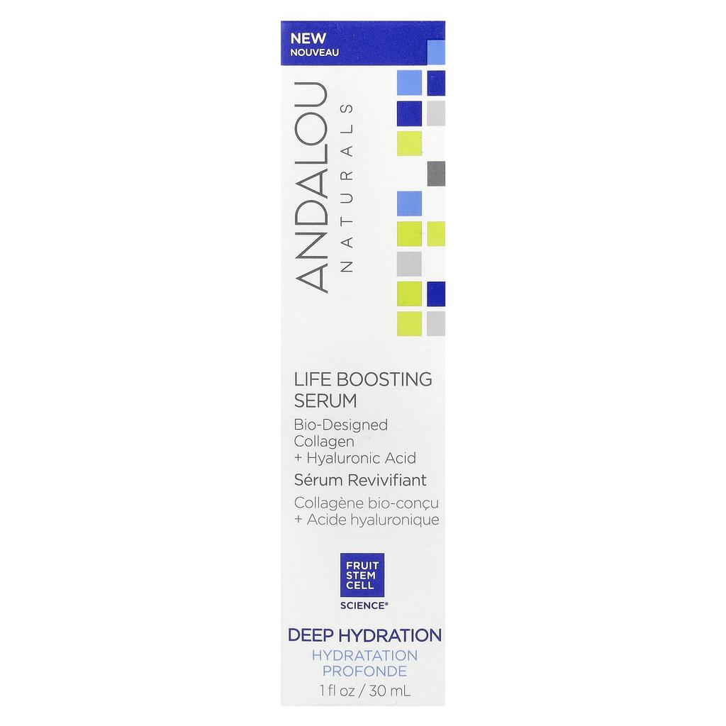 Life Boosting Serum, Bio-Designed Collagen + Hyaluronic Acid, 30Ml (1Fl Oz)