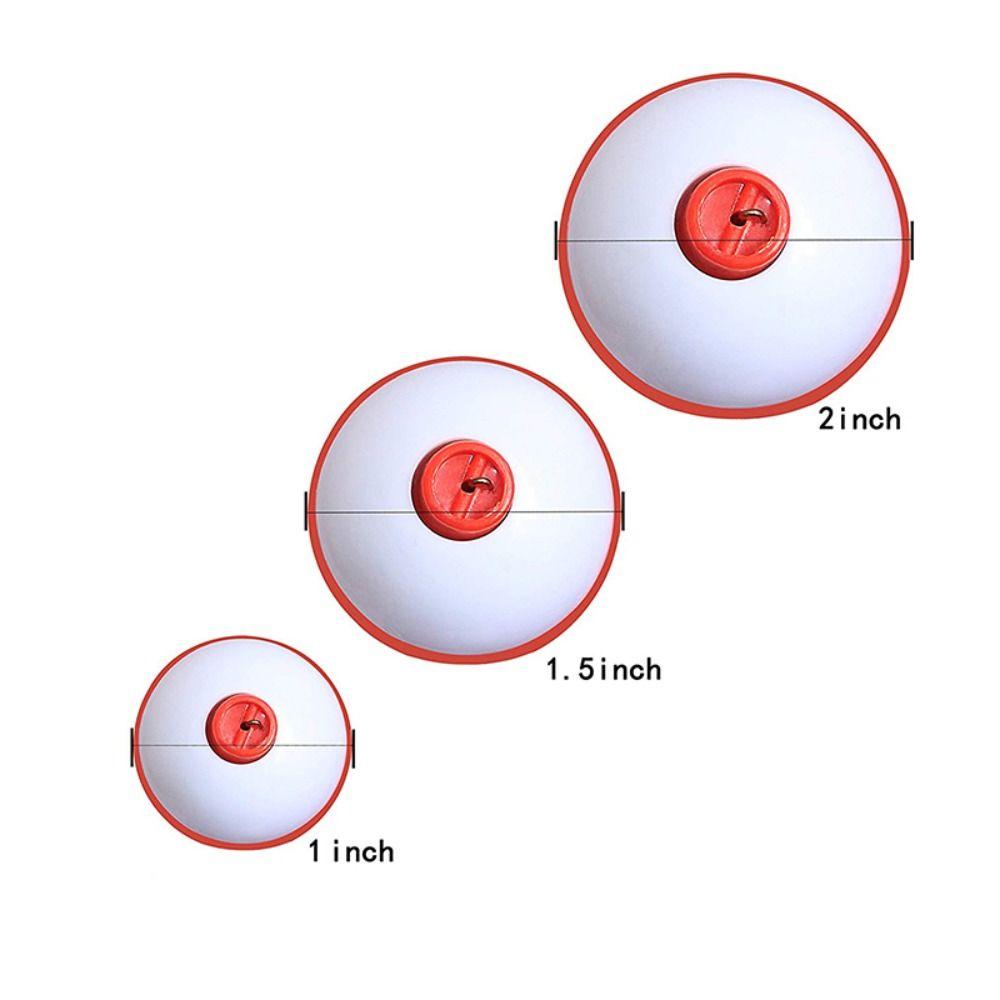 10PCS Hard Fishing Float ABS Fishing Bobber Bulk Fishing Accessories Snap-on Fishing Floats  Carp