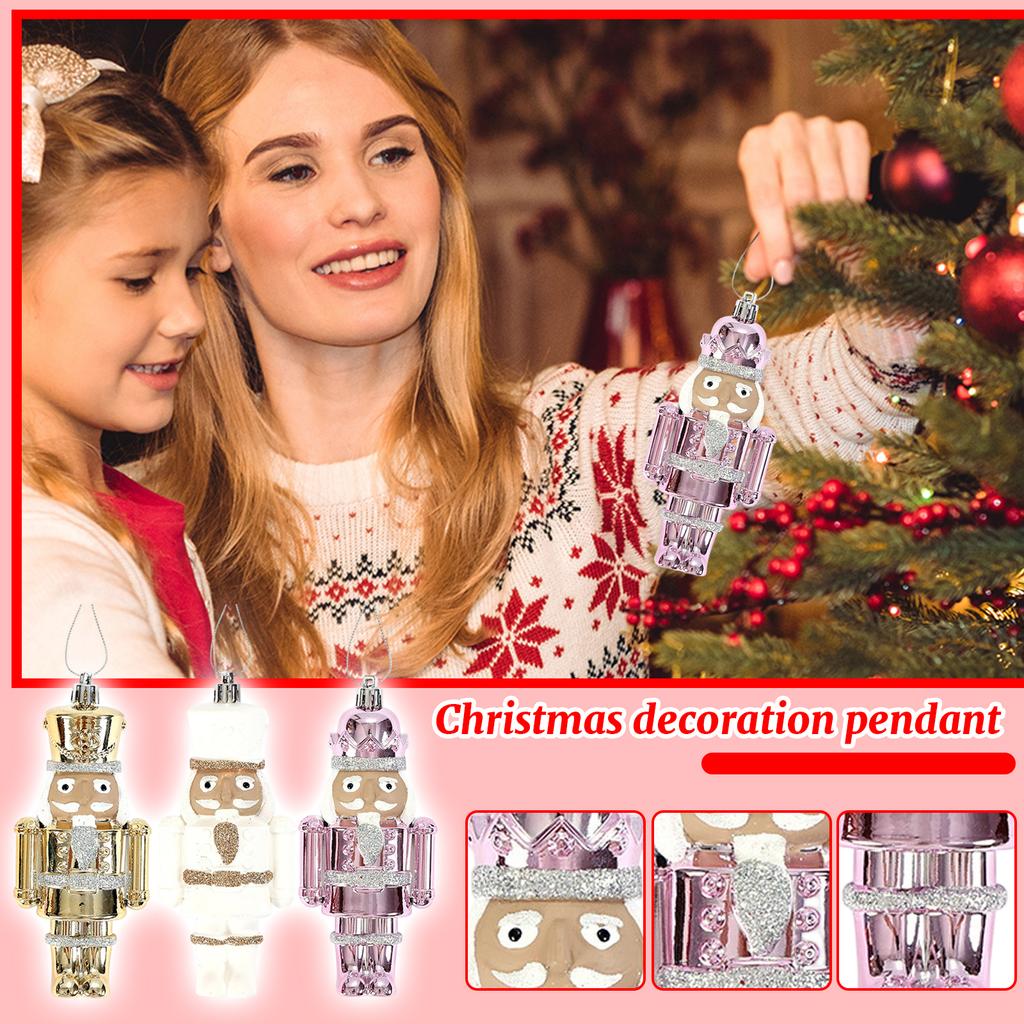 Christmas Decoration Pendant Christmas Soldier Private Pendant Nutcracker Christmas Tree Decoration Pendant