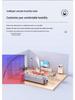 Heated Ultrasonic Humidifier: Large Capacity, Silent, WiFi-Enabled Aromatherapy Machine for Home and Office