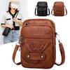Crossbody New Texture Shoulder Bag Soft Leather Western Style Mature Fashion Retro Small Bag