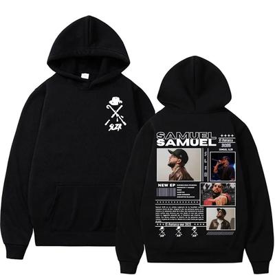 Rapper Samuel Slzr Tour  Graphic Hoodies Men Women Harajuku Hip Hop Punk Pop Music Sweatshirt Casual Fleece Oversized Hoodie