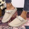 New Men and Women's Slippers Warm Platform  Low-top Snow Boots Slippers Women's Outdoor Anti-Slip Boots Shoes for Women