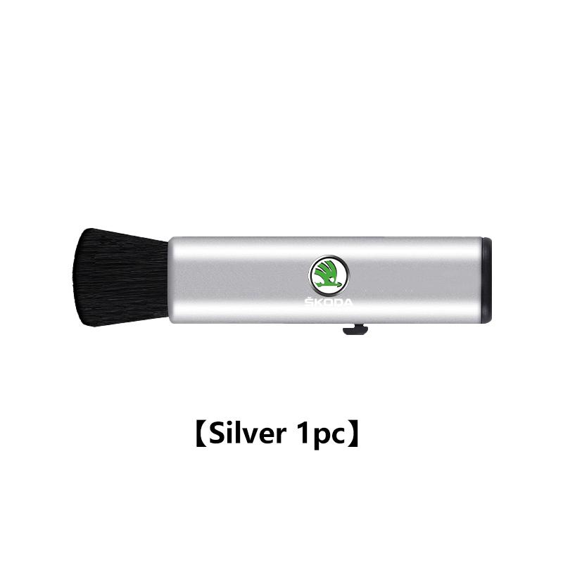 AAABR1 Car Interior Cleaning Car Vent Cleaning Soft Brush Air Conditioner Detail Brushes For Skoda Octavia A5 A7 RS Fabia Superb Rapid