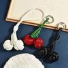 Keychain Pendant Imitation Leather Smooth Surface Neat Stitching Key Chain Versatile Wallet Car Keys Backpack Decoration