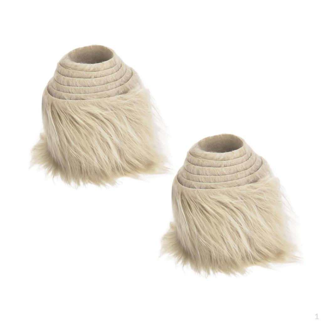 2 Pack Faux Shaggy for Toy Making And Festive Clothing Projects