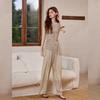 Sequined Hollow-Out Sleeveless Three-Piece Set