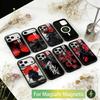 Malerei Japan Samurai Kunst Handyhülle Für iPhone17,16,15,14,13,12,11 Plus,Pro Magnetisch Für Magsafe Kabelloses Laden