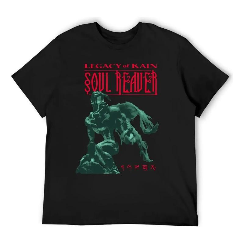 Soul Reaver - Camiseta Raziel, Material Vintage De Anime, Co S разноцветный