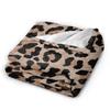 Cheetah Leopard Blanket Animal Skin Travel Flannel Bedding Throws For Couch Bed Warm Custom Quality Bedspread Birthday Gift